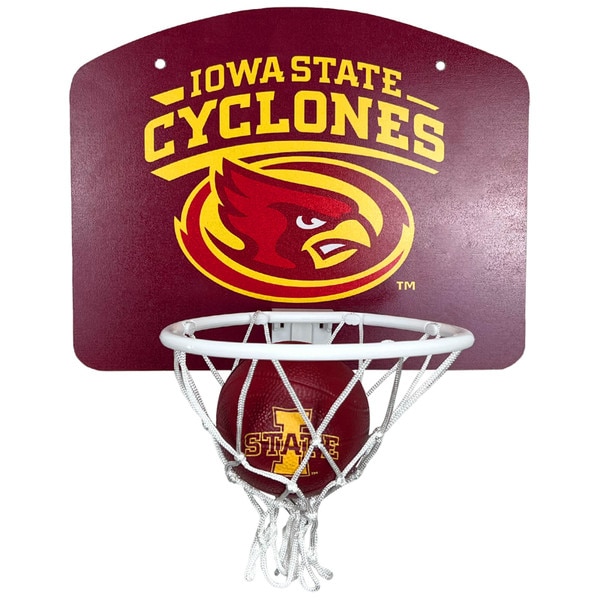 Iowa State Mini Basketball Set (11.5"x9.375")